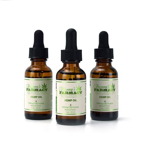 Franny S Farmacy CBD Isolate Hemp Oil Tincture