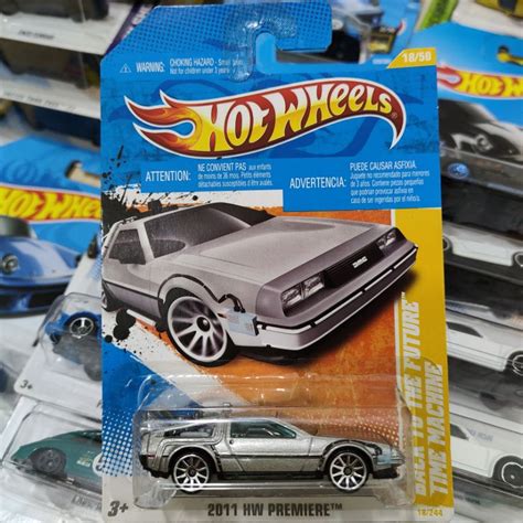 HOT Wheels BACK TO THE FUTURE DMC 81 DELOREAN DMC 12 TIME MACHINE