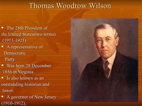 Woodrow Wilson