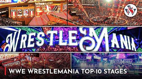 Wwe Wrestlemania Top Stages Of All Time Wrestle Stock Youtube