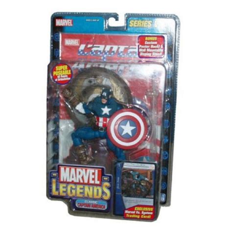 Marvel Legends 2004 Classic Captain America – ToyBiz Series VIII