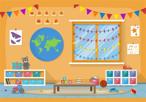 Kindergarten Classroom clipart - Clipart World