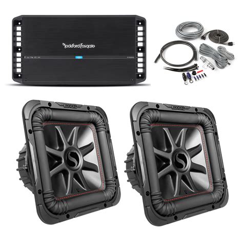 Rockford Fosgate P X Punch W Ch Amplifier With Sub And Kit