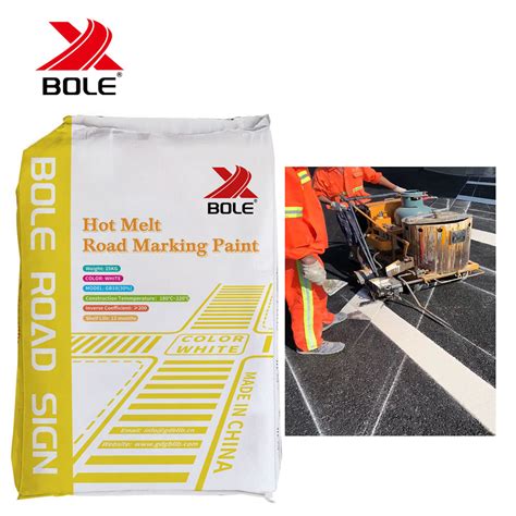 Top Brand Reflective Safety Thermoplastic Reflective Paint 25 Kg