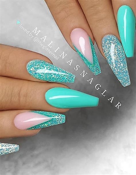 54 Stunning Acrylic Gel Coffin Nails Design For Summer Nails To Look