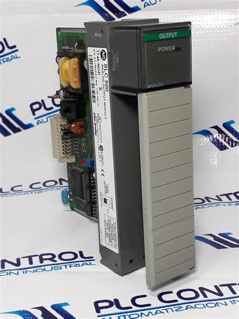 Allen bradley 1746 no4i Slc 500 Analog Módulo De Salida 4 000 00 en