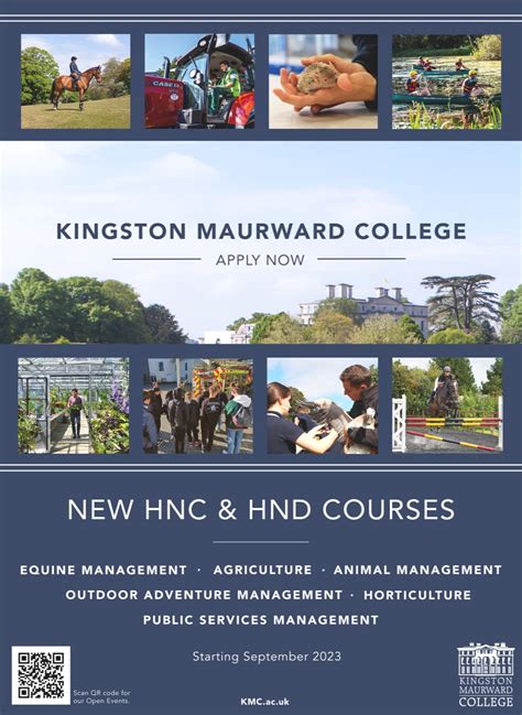 Higher National Diplomas Hnds Available At Kingston Maurward College