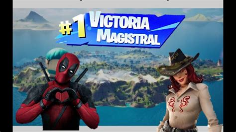 VICTORIA En FORTNITE Duos Primer Video Del Canal YouTube