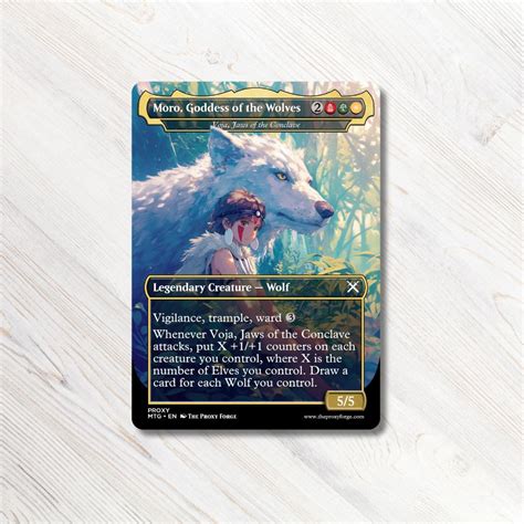 Voja Jaws Of The Conclave MTG Proxy Studio Ghibli