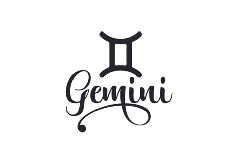 Gemini SVG Cut file by Creative Fabrica Crafts · Creative Fabrica