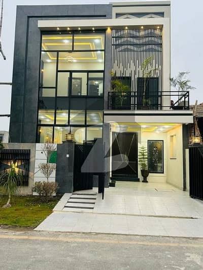 Marla Brand New Ultra Luxury Modern House For Sale In Jinnah Block