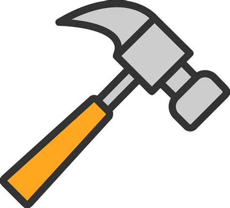 Hammer Vector Icon Design 16492409 Vector Art At Vecteezy