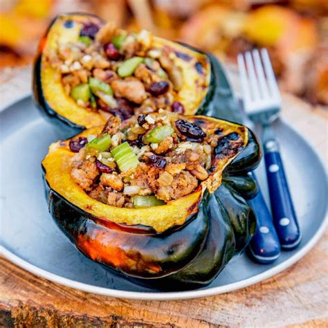 Grilled Stuffed Acorn Squash Fresh Off The Grid