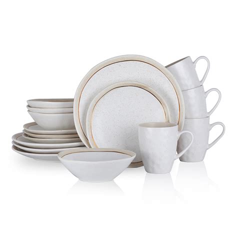 Stone Lain Clara Piece Dinnerware Set Porcelain Reviews Wayfair