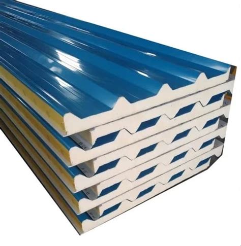 Rectangle Polished Puf Sandwich Panels For Roofing Size Standard