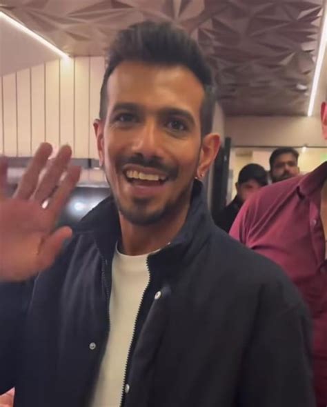 Yuzvendra Chahal At The Set Of Jhalak Dikhhla Jaa To Support His Wife