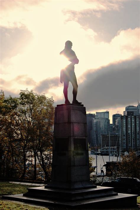 Robert Burns Statue in Stanley Park » Vancouver Blog Miss604 by Rebecca ...