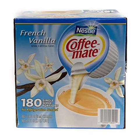 Nestl Coffee Mate Liquid Creamer Singles French Vanilla Oz