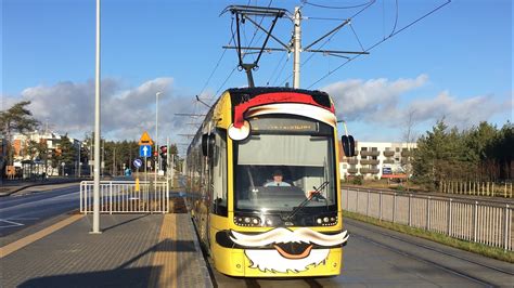 PESA SWING 122NbT MZK Toruń 304 Linia 3 Kier Heweliusza