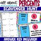 Percents Scavenger Hunt Working With Percent Or Percentage Review