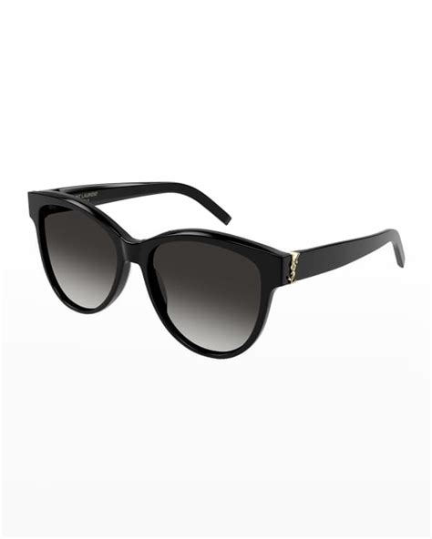 Saint Laurent Cat Eye Acetate Sunglasses Neiman Marcus