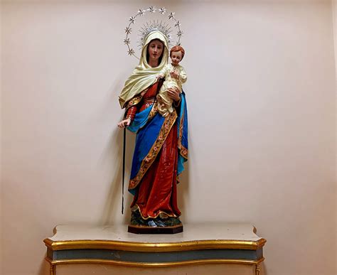 Madonna Della Cintura Tradizione Agostiniana A Nicolosi Itnicolosi