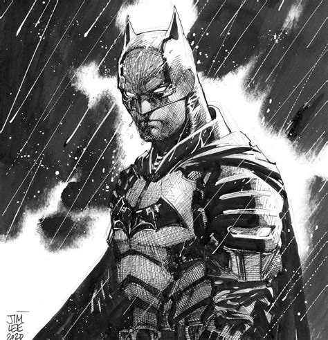 The Batman by Jim Lee : r/comicbooks