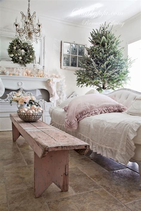 40 Fantastic Shabby Chic Christmas Decoration Ideas Decoration Love