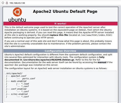 Comment Configurer Un Serveur Web Apache Sous Linux