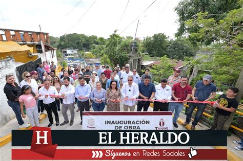 El Heraldo De Tuxpan La Calle Naciones Unidas De La Colonia El