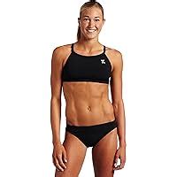 Tyr Sport Women S Solid Durafast Diamondback Workout Bikini Amazon Ca