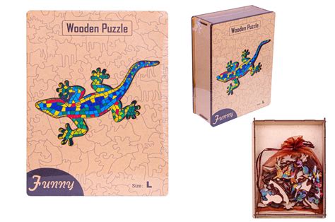 PUZZLE DREWNIANE Dla Dorosłych KLOCKI SKRZYNKA Dziecko Zabawki