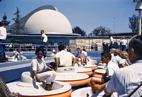 Flying Saucers At Disneyland Tomorrowland