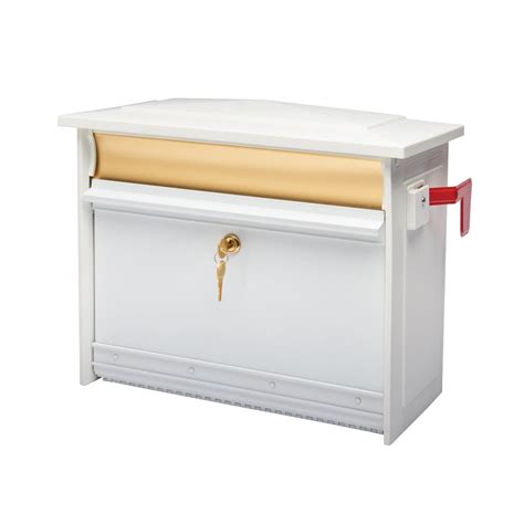 Gibraltar Mailboxes Mailsafe Locking Medium Capacity Heavy-Duty Plastic ...