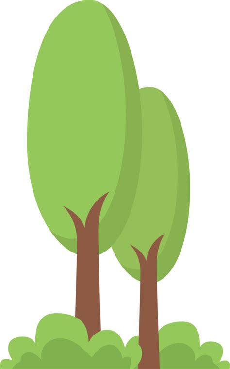 Ilustración De Diseño De Imágenes Prediseñadas De árbol 9394213 Png