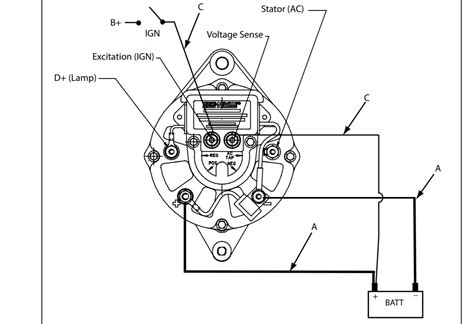 Marine Alternator Wiring Schematic