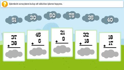 S N F Eldeli Toplama Lemi Yapal M Matematik Al Mas