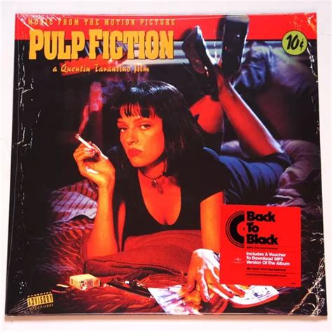 Lp Pulp Fiction Remasterizado Importado Vinil 180g Lacrado