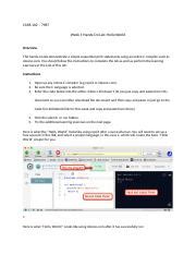 Lab Hello World Docx Cmis Week Hands On Lab Hello