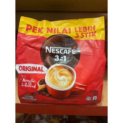 Jual Nescafe 3 In 1 Rasa Original Kopi Berkualitas Kopi Bubuk