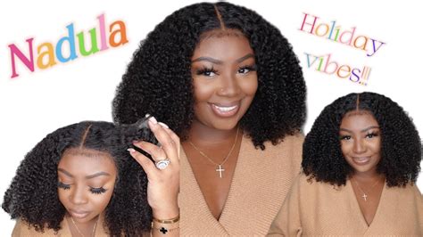 Holiday Vibes Best Affordable Kinky Curly Wig Install~ Ftnadula Hair Youtube