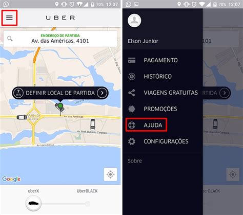 Uber Como Relatar Um Problema A Sua Viagem Ou O Motorista