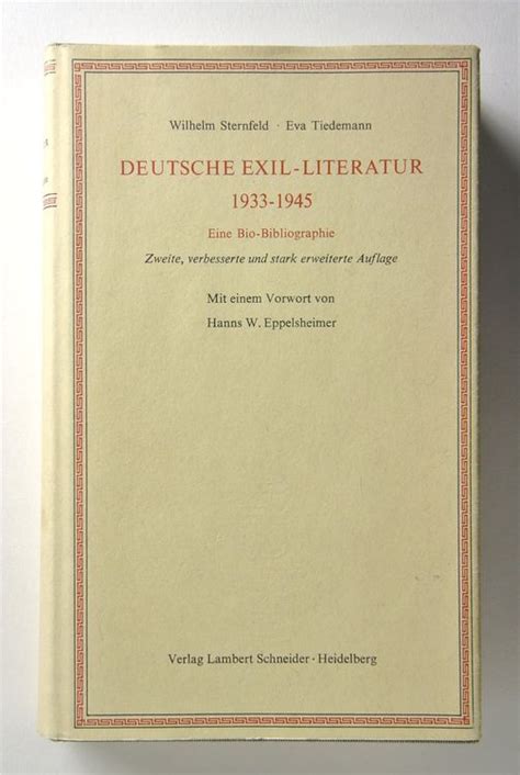 Deutsche Exil Literatur 1933 1945 Kaufen Auf Ricardo