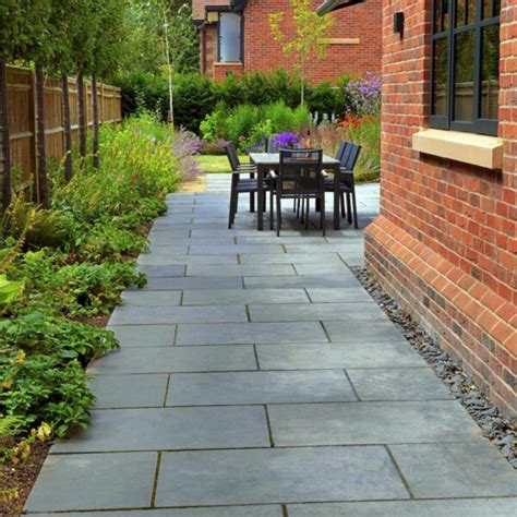 Pavestone Black Kadapha Limestone Paving 900 X 600 X 22mm Myers