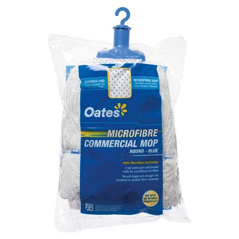 Oates Micofibre Mop G Round Blue Ncs Cleaning Supply Shop