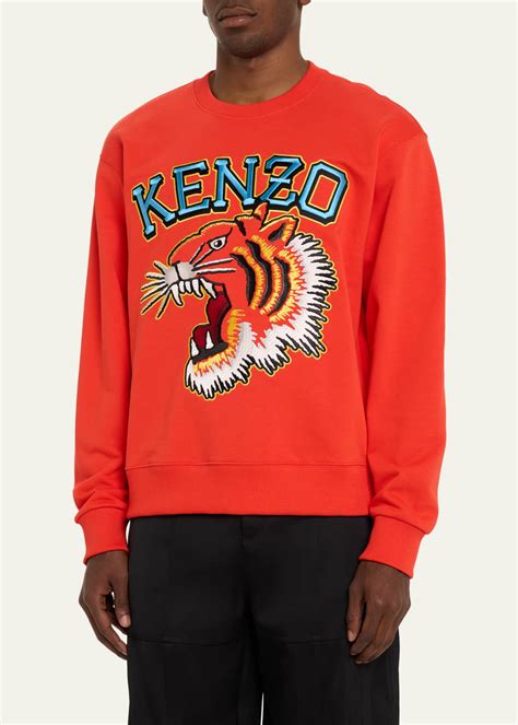 Kenzo Mens Tiger Varsity Classic Sweatshirt Bergdorf Goodman