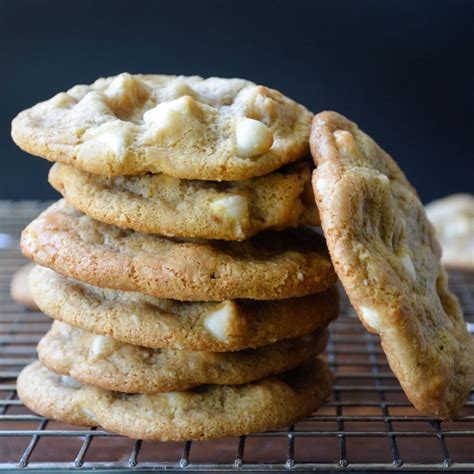 🏅 Galletas De Macadamia Con Chispas De Chocolate Blanco Sin Harina