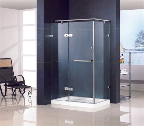 China Frameless Hinged Shower Doors Manufacturers Frameless Hinged