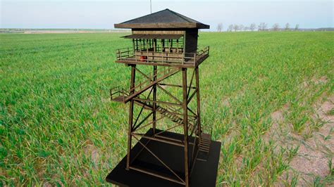 Fire Lookout Tower in Props - UE Marketplace