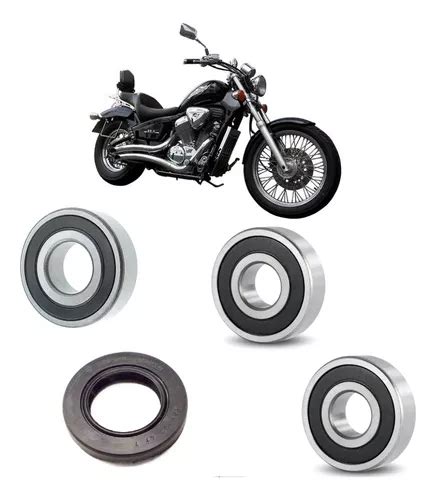 Rolamentos Roda Traseira Honda Shadow 600 Kit Frete grátis